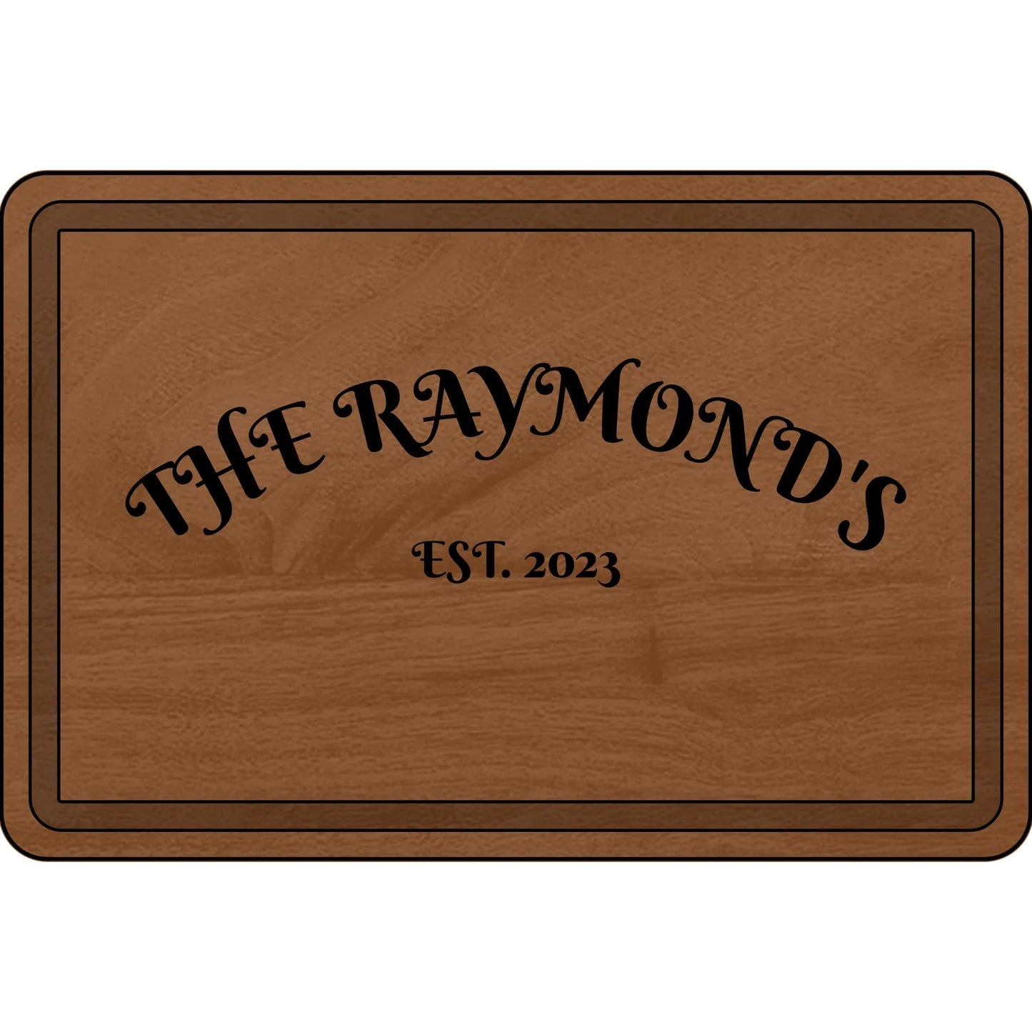 Personalized Wooden Cutting Board, Engraved Kitchen Decor, Custom Wood Chopping Board, Housewarming Gift, Wedding Present, Chef's Cutting - Debital Design