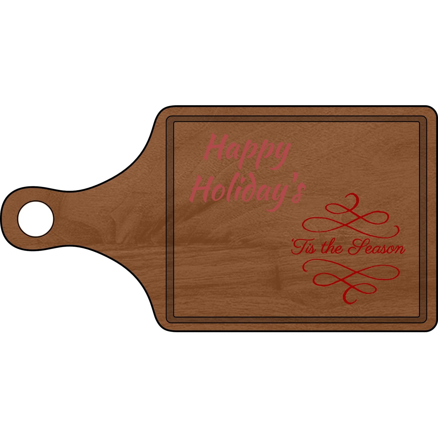 Wooden Cutting Board (Engraving)