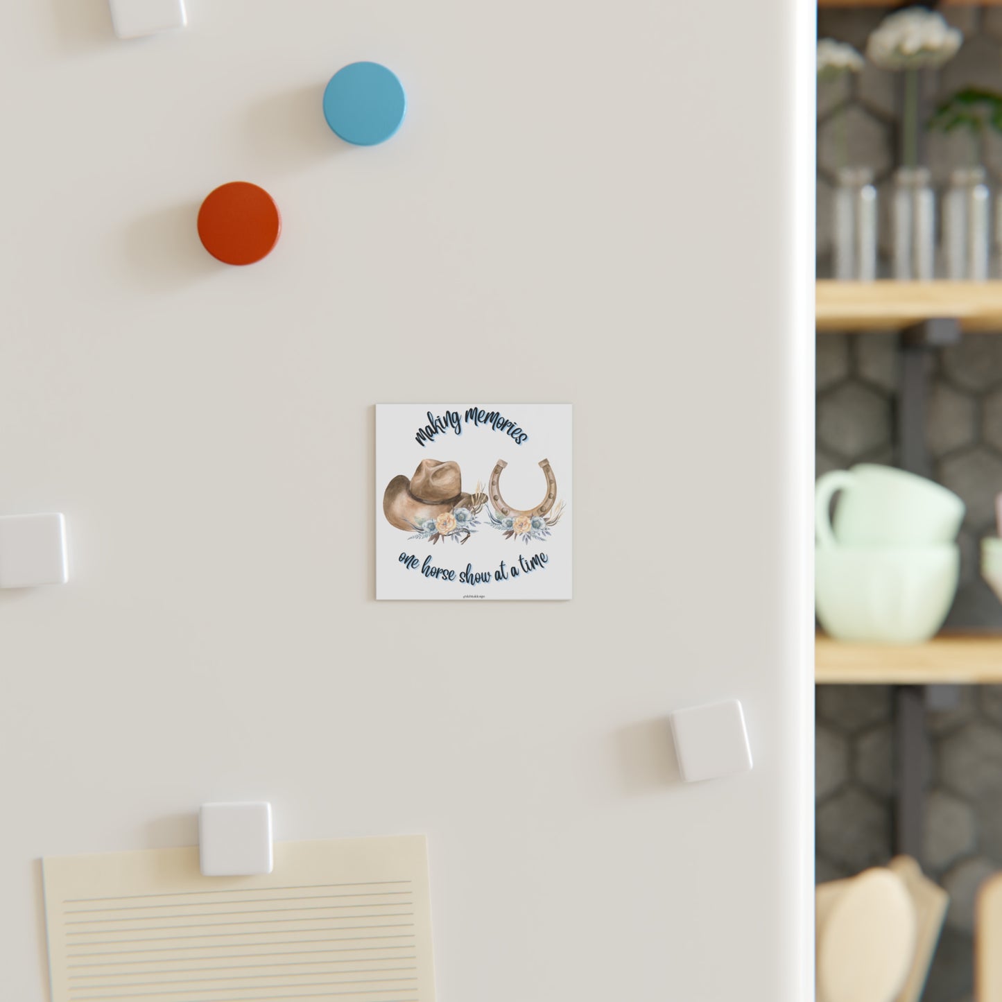 Square Magnet Making Memories