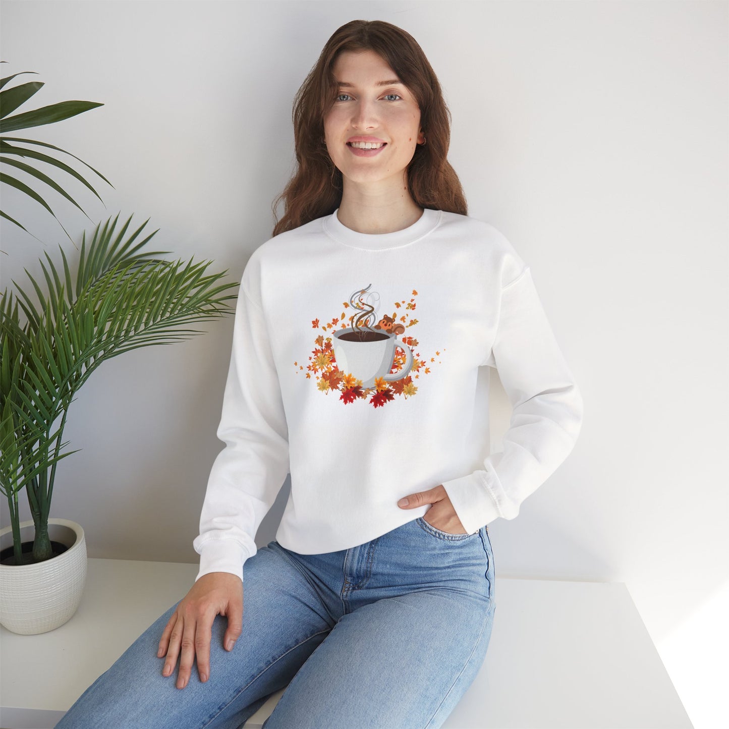 Coffee & Leaves Sweatshirt