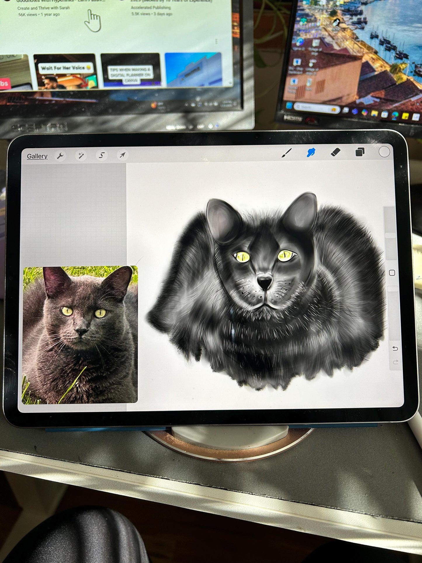 Custom Dog Portrait – Digital Artwork by Debital Design
