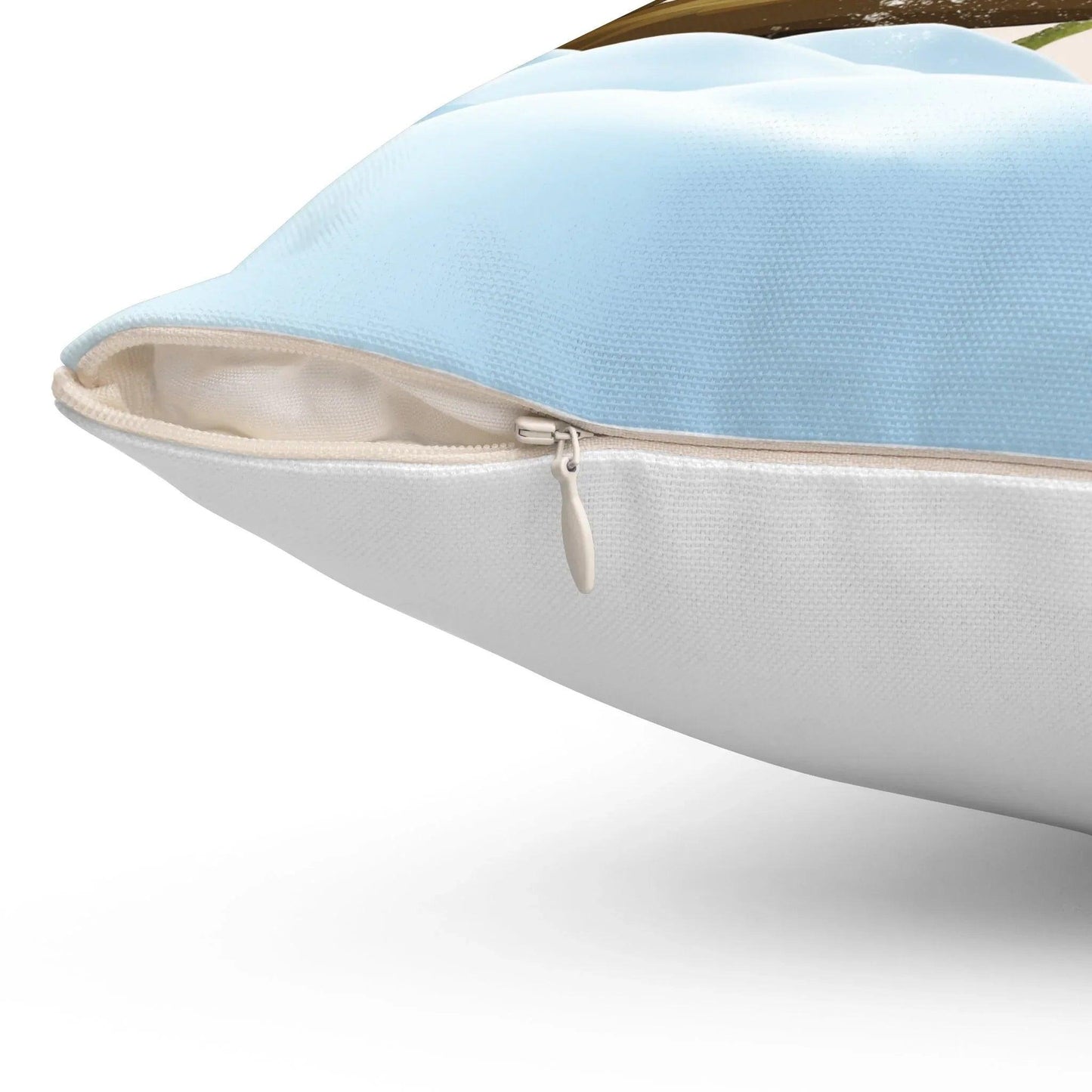 Spun Polyester Square Pillow with a cardinal - Debital Design
