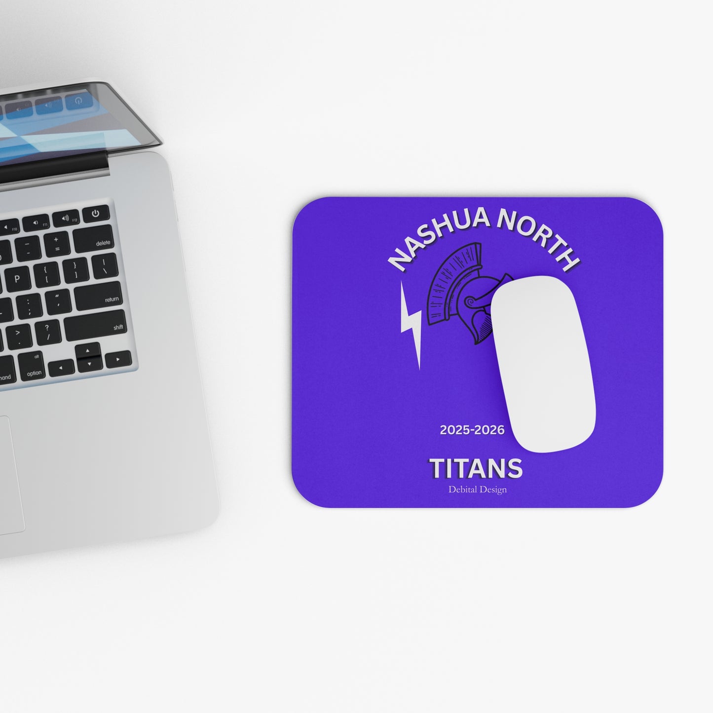 Rectangle Mouse Pad - Nashua School Design