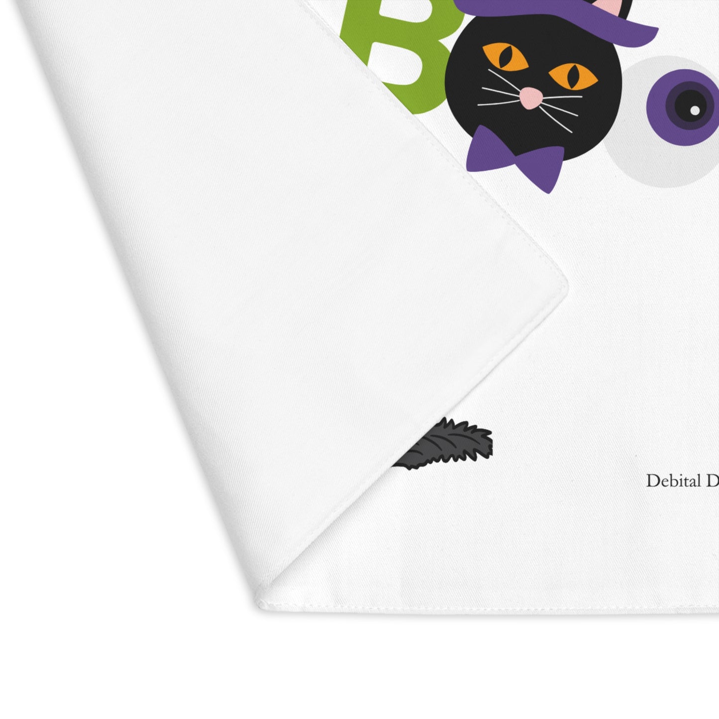 Halloween Pet Placemat, Fun Dog and Cat Table Decor for Spooky Season, Trick or Treat Table Setting, Dog Lover Gift, Holiday Decor