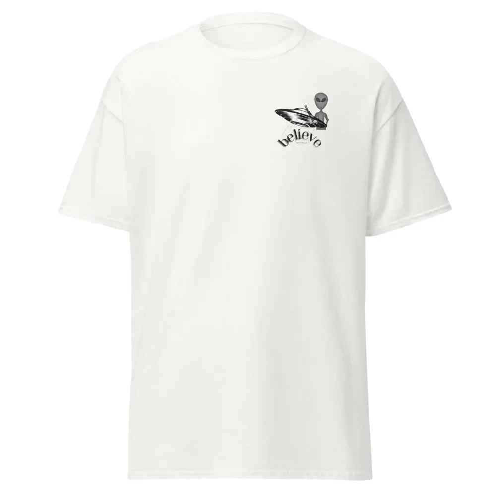 Alien Believe Softstyle T-Shirt - Debital Design