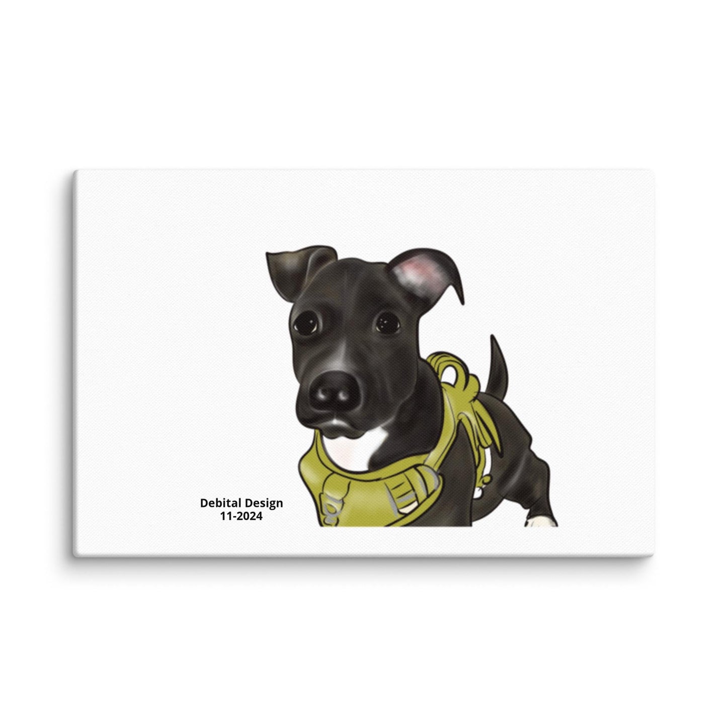 Pit Bull Canvas
