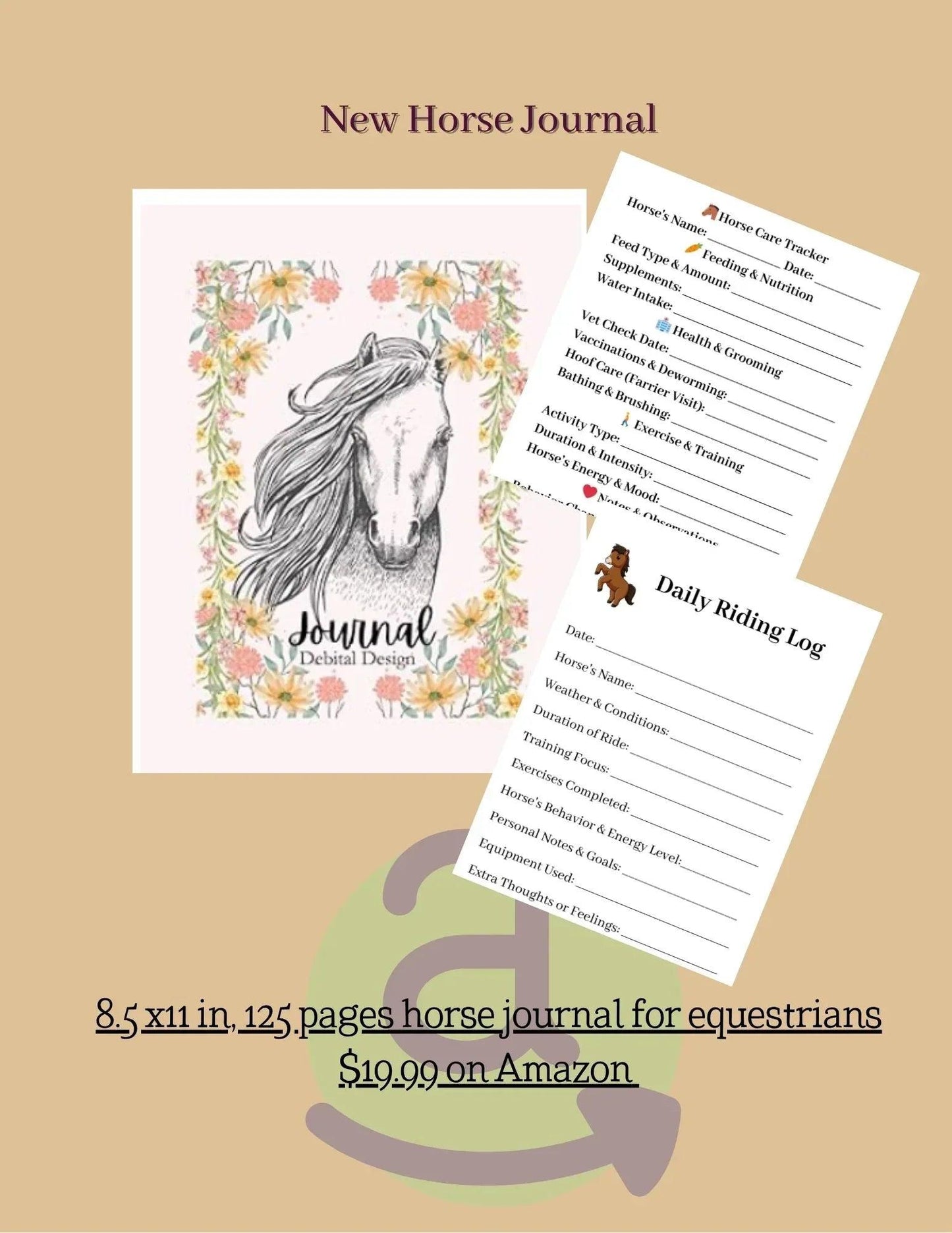 Horse Journal - Debital Design