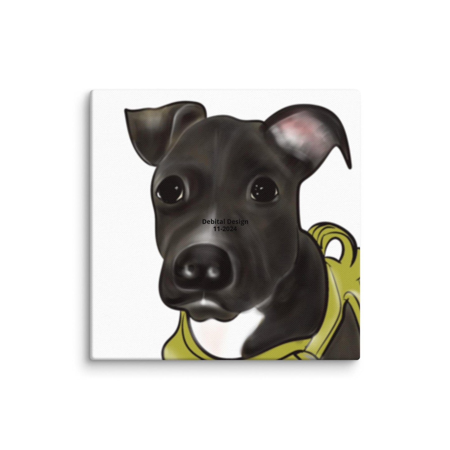 Pit Bull Canvas