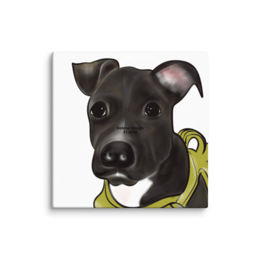 Pit Bull Canvas