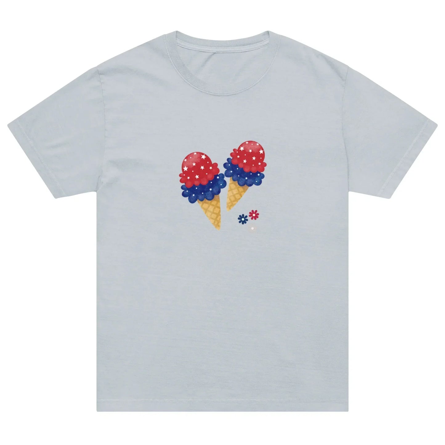 Unisex oversized t-shirt with Ice Cream Cone - Debital Design