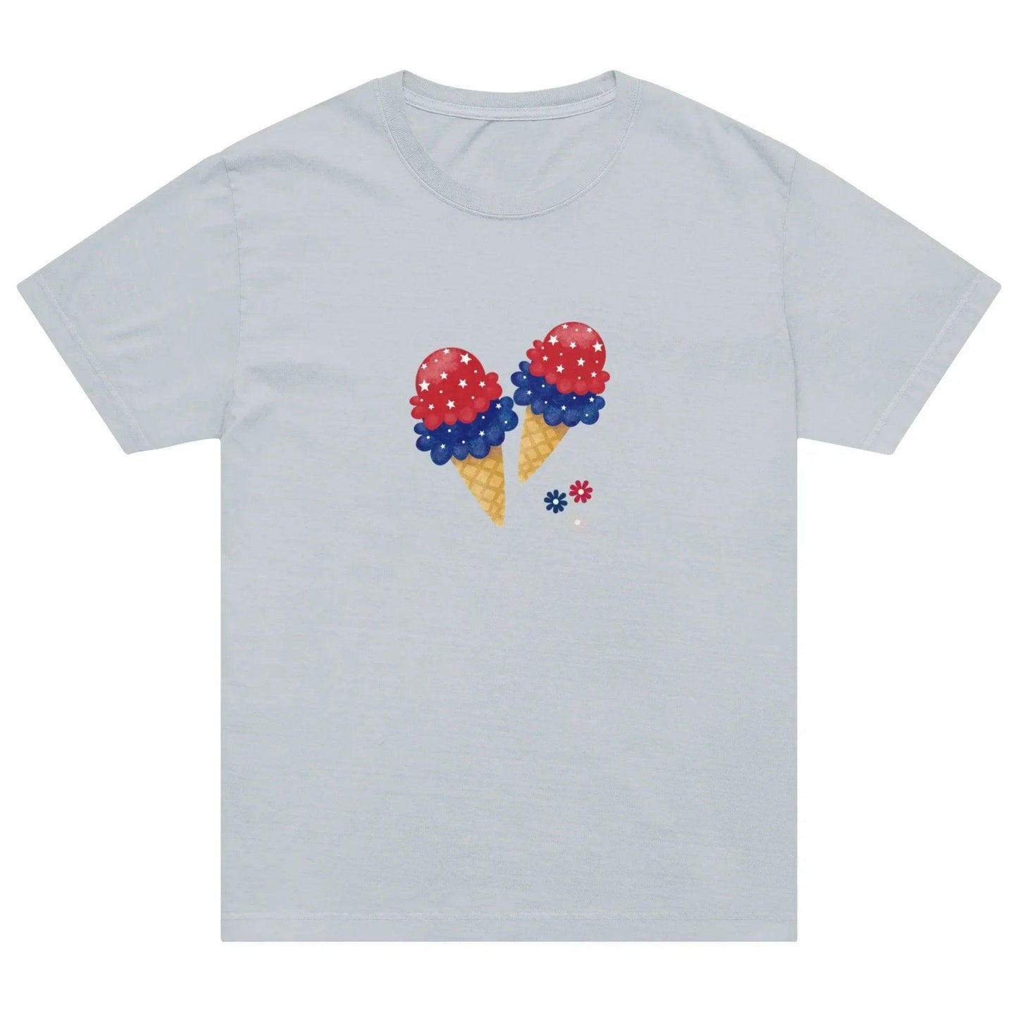 Unisex oversized t-shirt with Ice Cream Cone - Debital Design