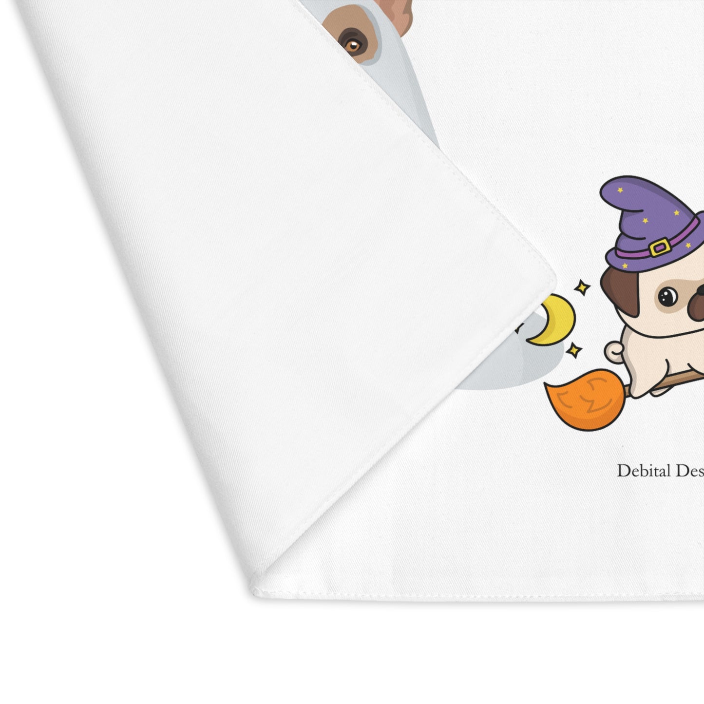 Halloween Doggie Placemat, Cute Pet Decor, Fun Dining Tableware, Halloween Parties, Dog Lovers Gift, Fall Home Accent