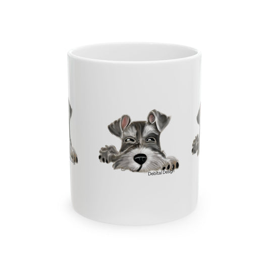 Ceramic Mug 11oz,  SCHNAUZER