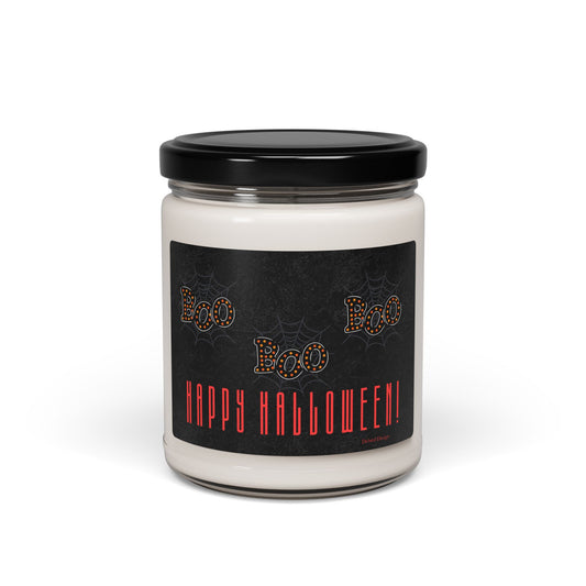 Halloween Scented Soy Candle, Spooky Home Decor, Fall Candle Gift, Eco-Friendly Candle, Autumn Aromatherapy