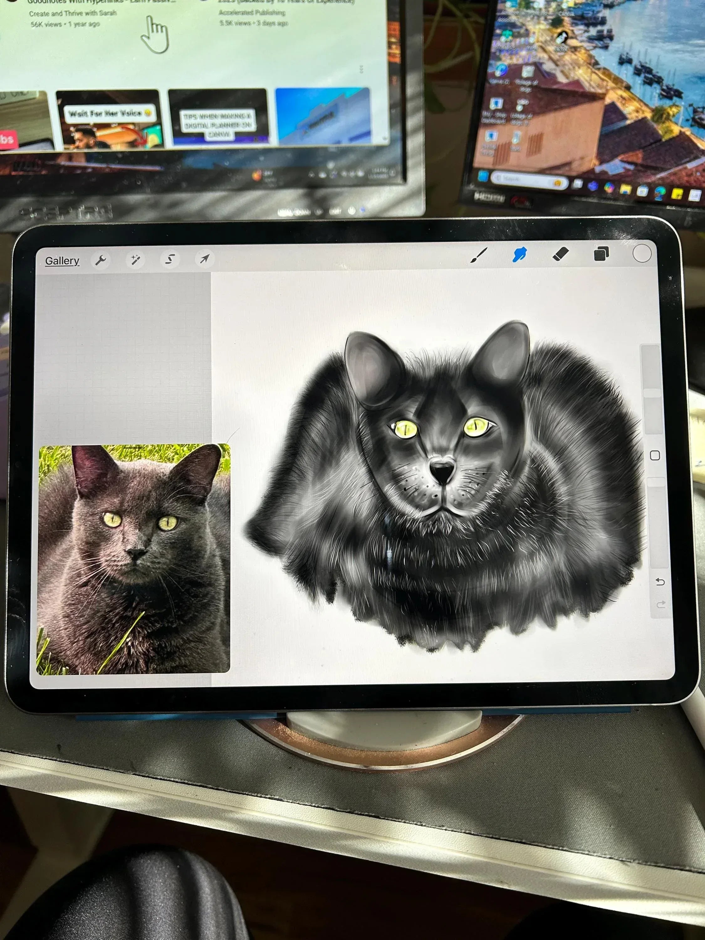 Custom Dog Portrait – Digital Artwork by Debital Design - Debital Design