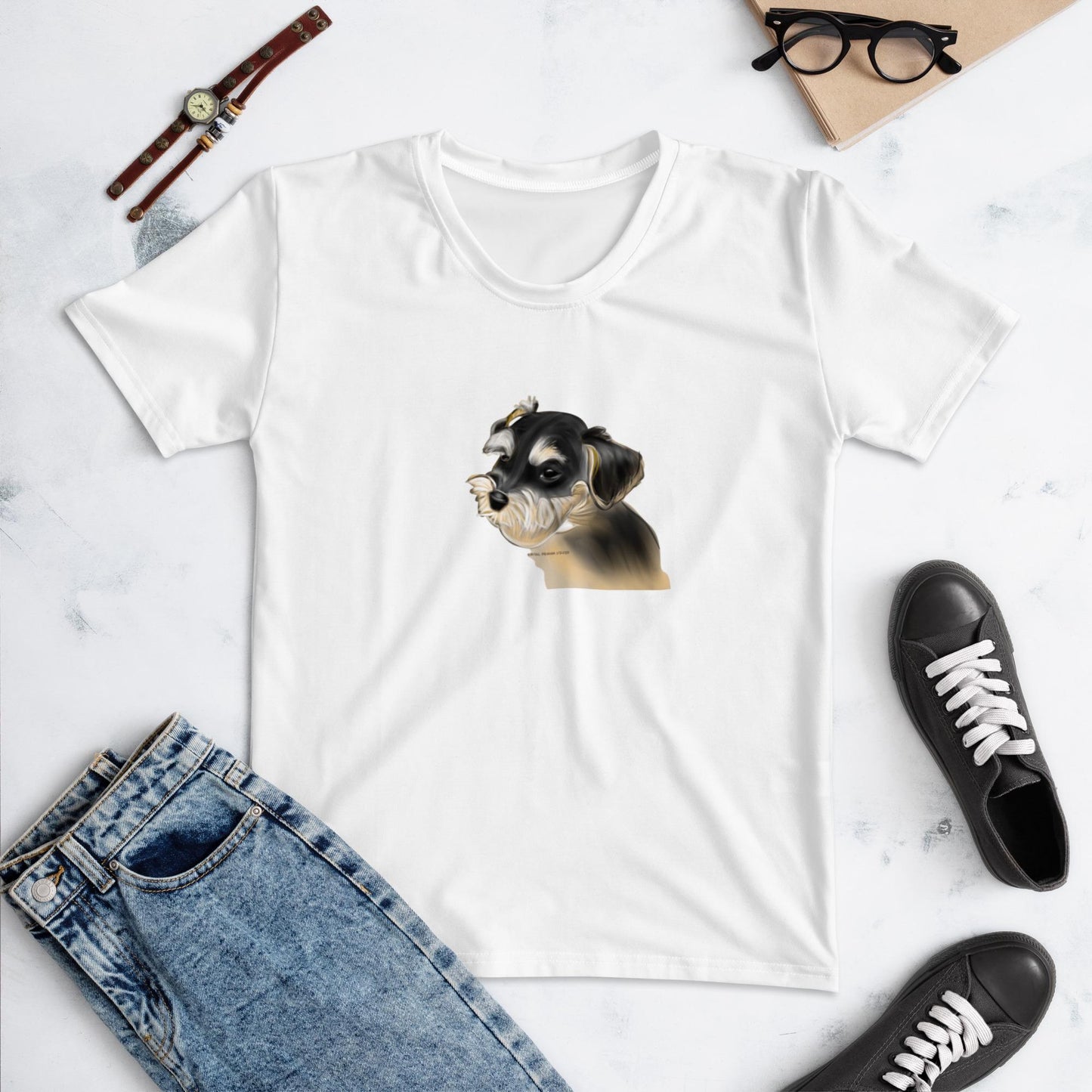 Women's T-shirt Schnauzer