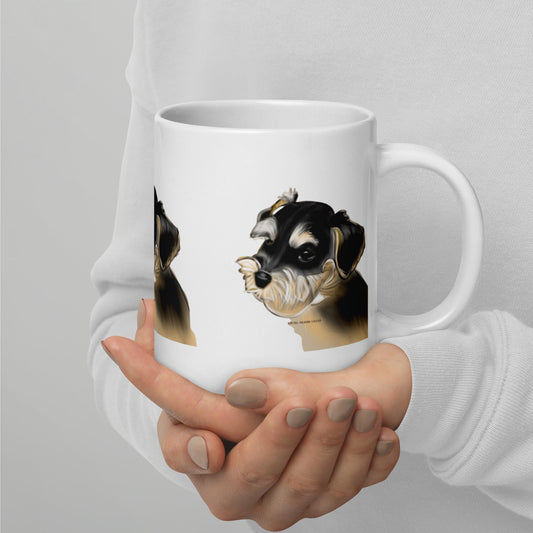 Schnauzer black & tan Mug