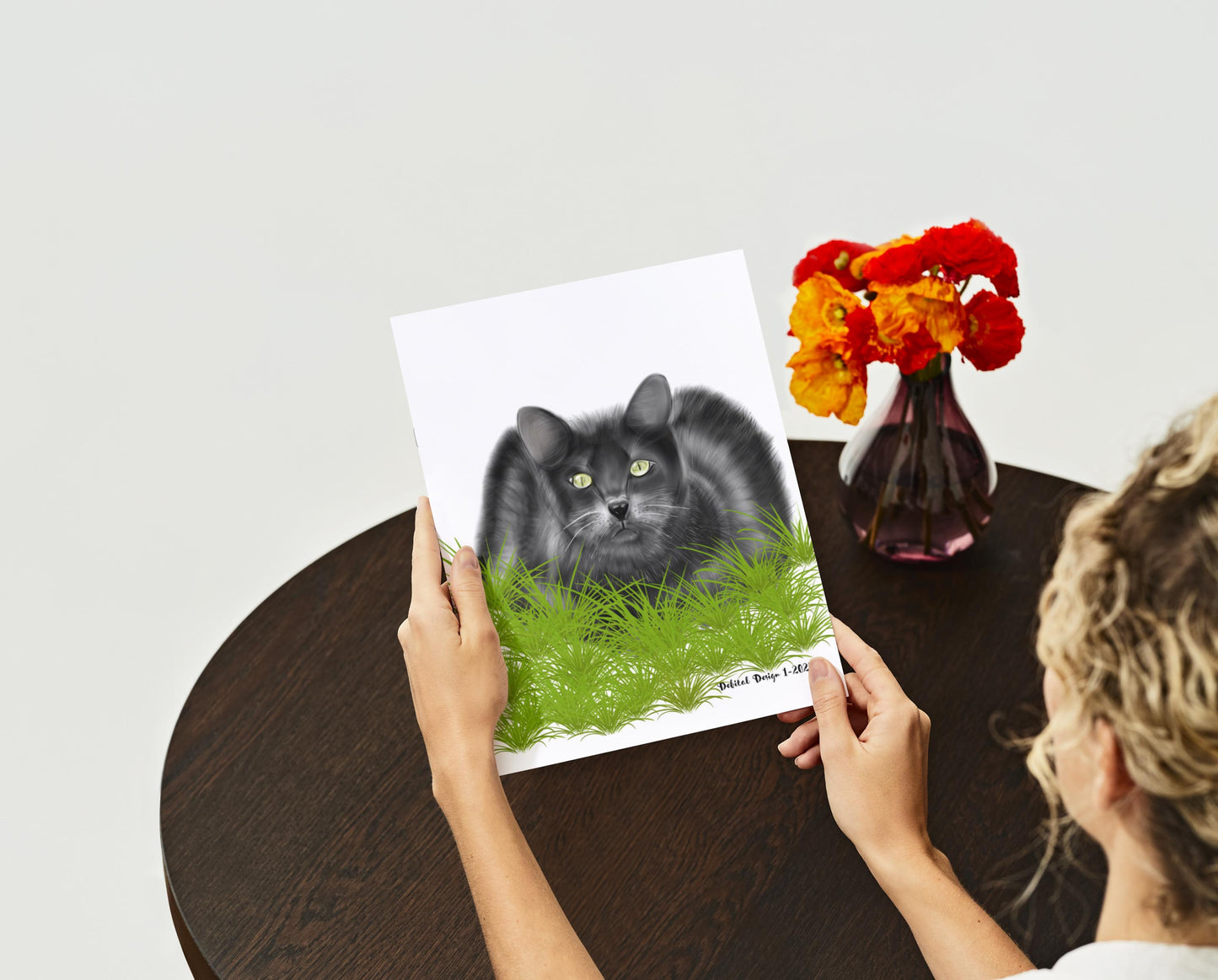 Black Cat Canvas Art