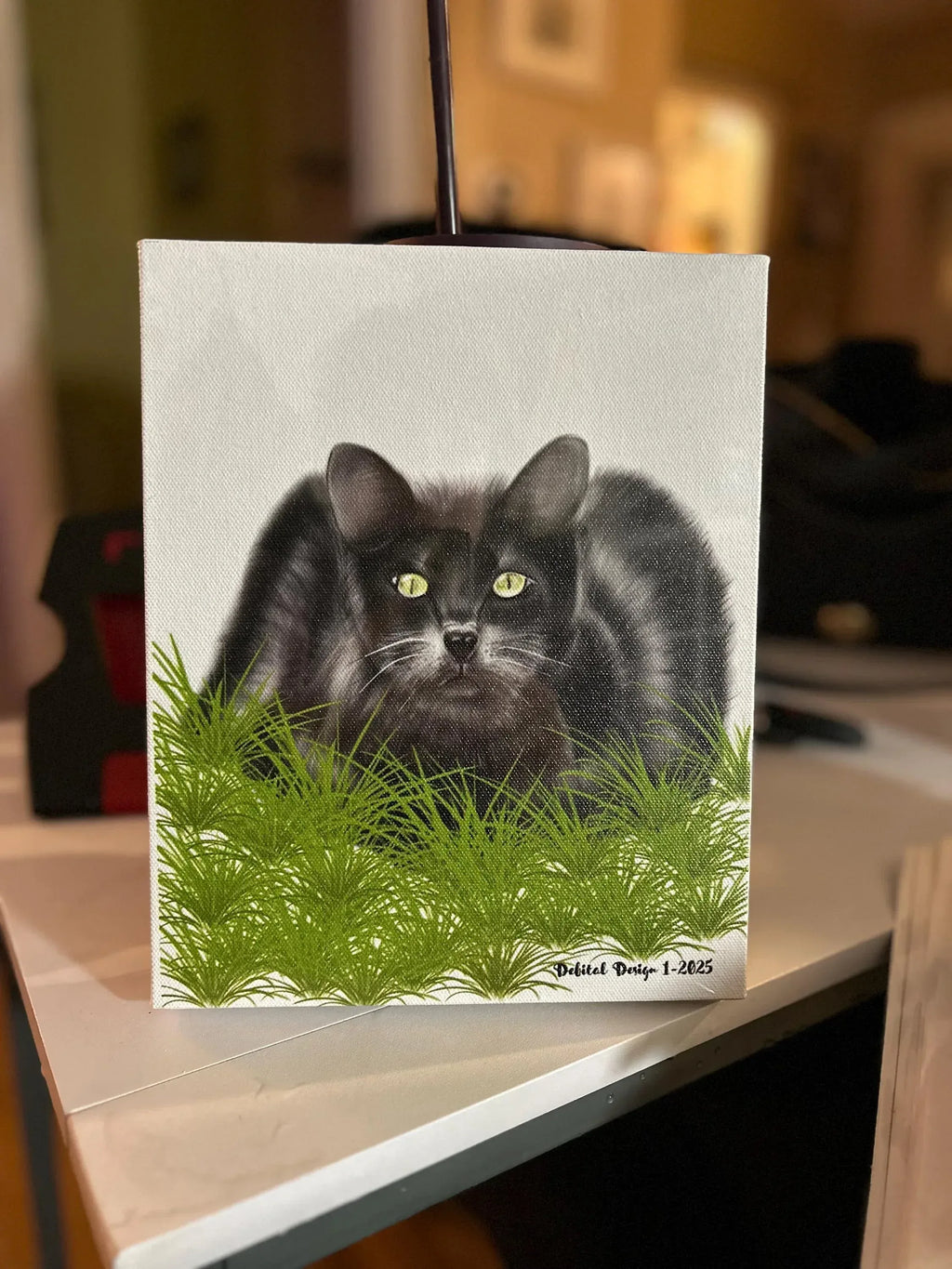 Custom Dog Portrait – Digital Artwork by Debital Design - Debital Design