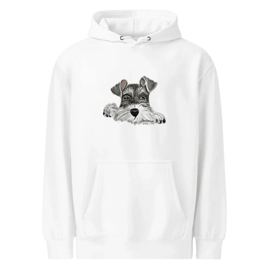 Unisex Heavy Blend™ Hooded Sweatshirt - Schnauzer - Debital Design
