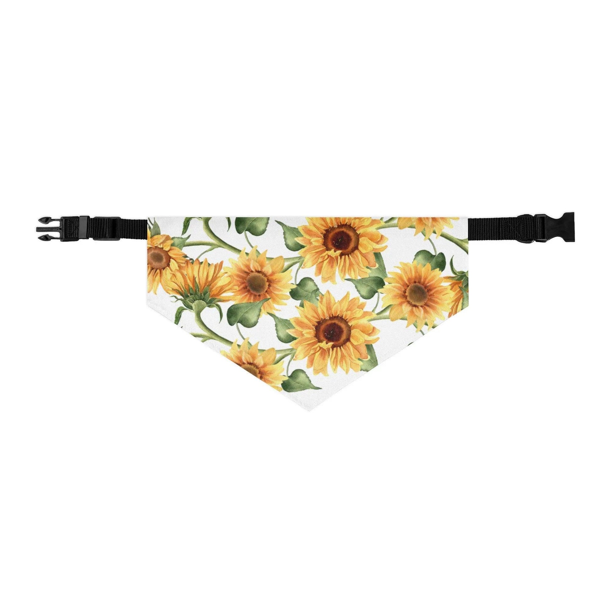 Sunflower Pet bandana collar - Debital Design